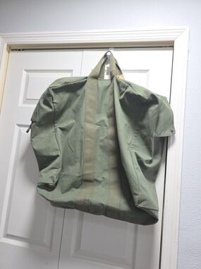 VTG 1982 US Military Flyers Kit Bag Canvas Pilot Duffle NSN 8460-00-606-8366